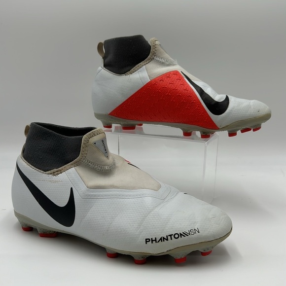 Nike Phantom VSN Soccer Cleat 317766-613 Ghost Lace Flyknit Size 5.5Y - Picture 6 of 12